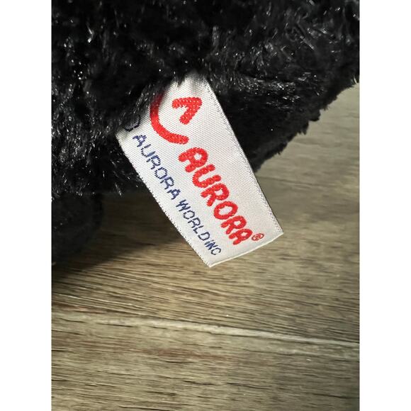 Aurora World Black Bear Plush - Picture 4 of 5